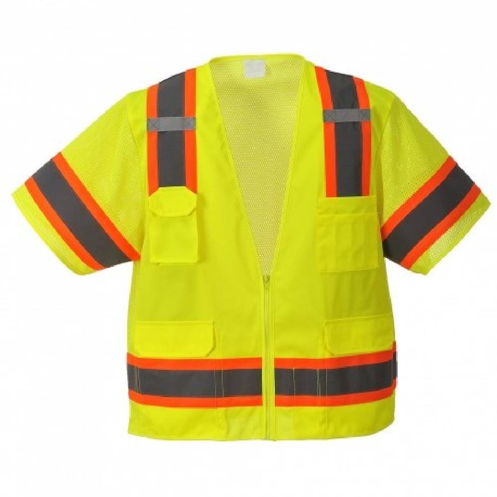 Men's Portwest Aurora Sleeved Hi-Vis Vest